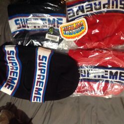 Supreme Fw20 Double Logo Facemask Beanie