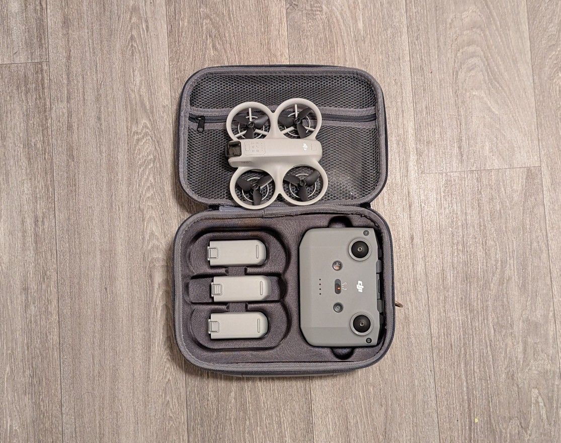 DJI Neo With 3x Batteries RC-N3 Controller And Case