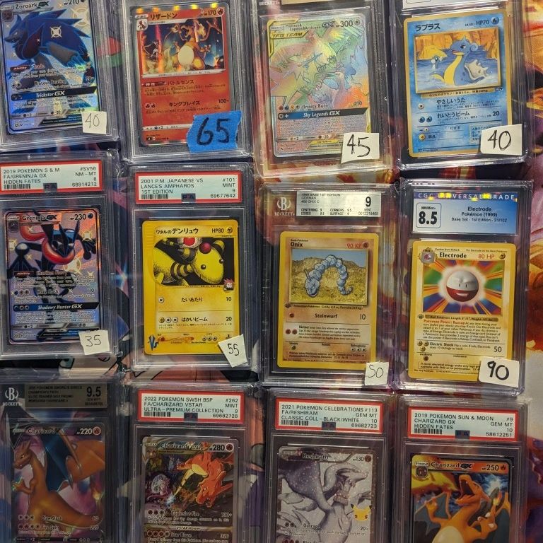 beckett graded pokemon cards for sale Pokemon TCG Pokemon Breeder 73/73 SM Shining Legends 2017 Beckett Graded 9 BGS