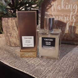 Tom Ford Soleil Blanc Parfum & Soleil Neige Shimmer Oil