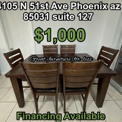 7 PCs Dining Table Set Brand New