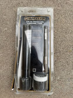 Wheeler upper receiver lapping kit