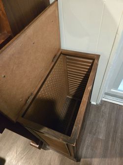 Wood storage (can use for storage)