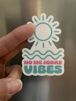 No Me Jodas Vibes Sticker 