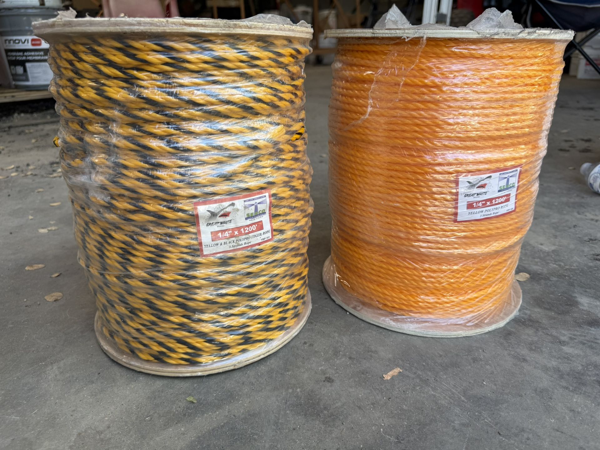 Yellow Poly Pro Rope