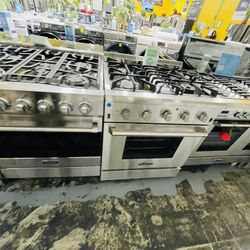 Washer Dryer Refrigerator Stove