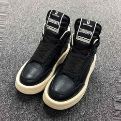 Rick Owens Leather Low Sneakers 15