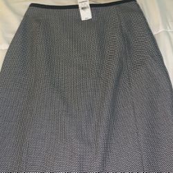 EXPRESS Black & White Pencil Skirt