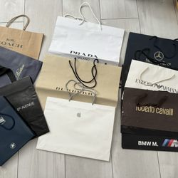 All $5 LV Prada Burberry Designer Shopping Bags 