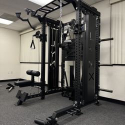 All In One Home Gym🔹Dual Cable Machine🔹Squat Rack