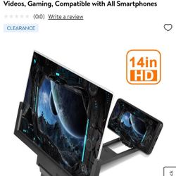 Curved Phone HD Screen Amplifier