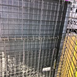 Metal Dog Cage Lots Of Room To Move Around Asking $120. Obo 
