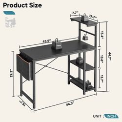 Black Computer Desk