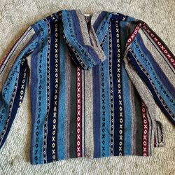 Baja Hoody Stripped Pullover 