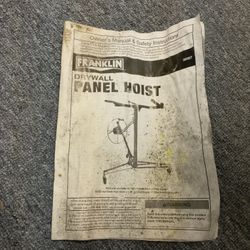 Drywall Hoist