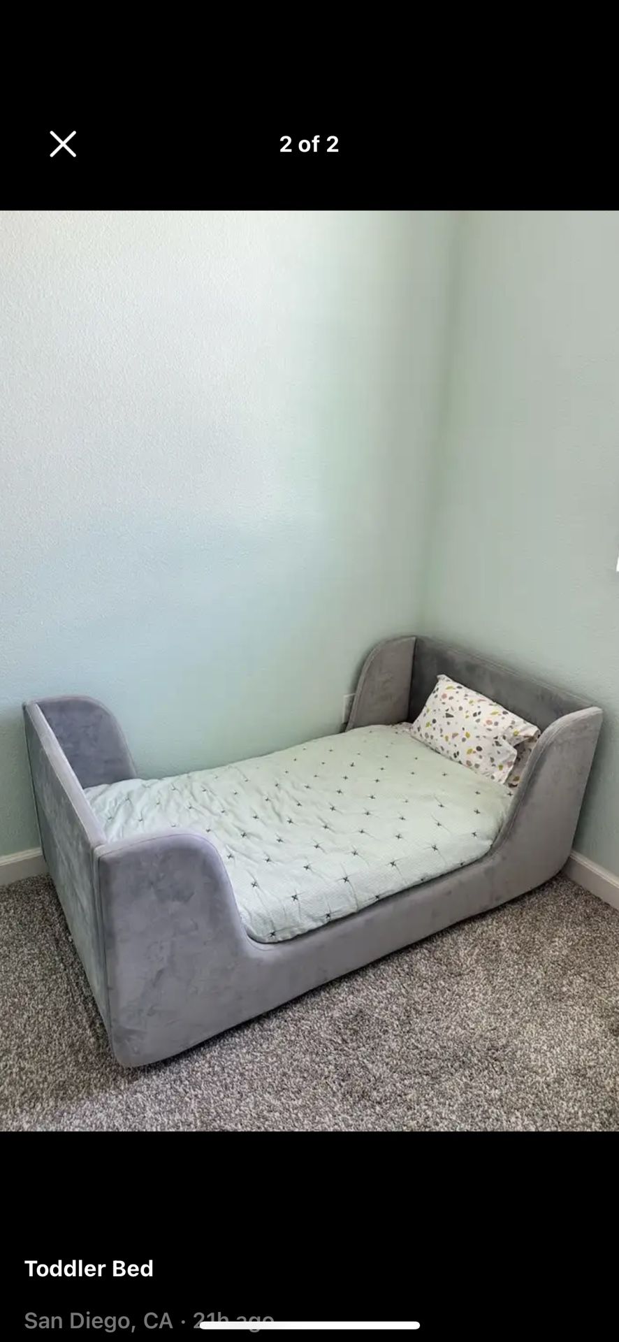 Toddler Bed Pending Pick Up