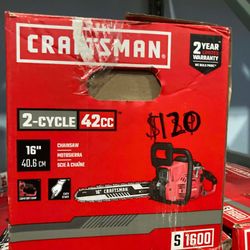 Craftsman 16in Gas Chainsaw