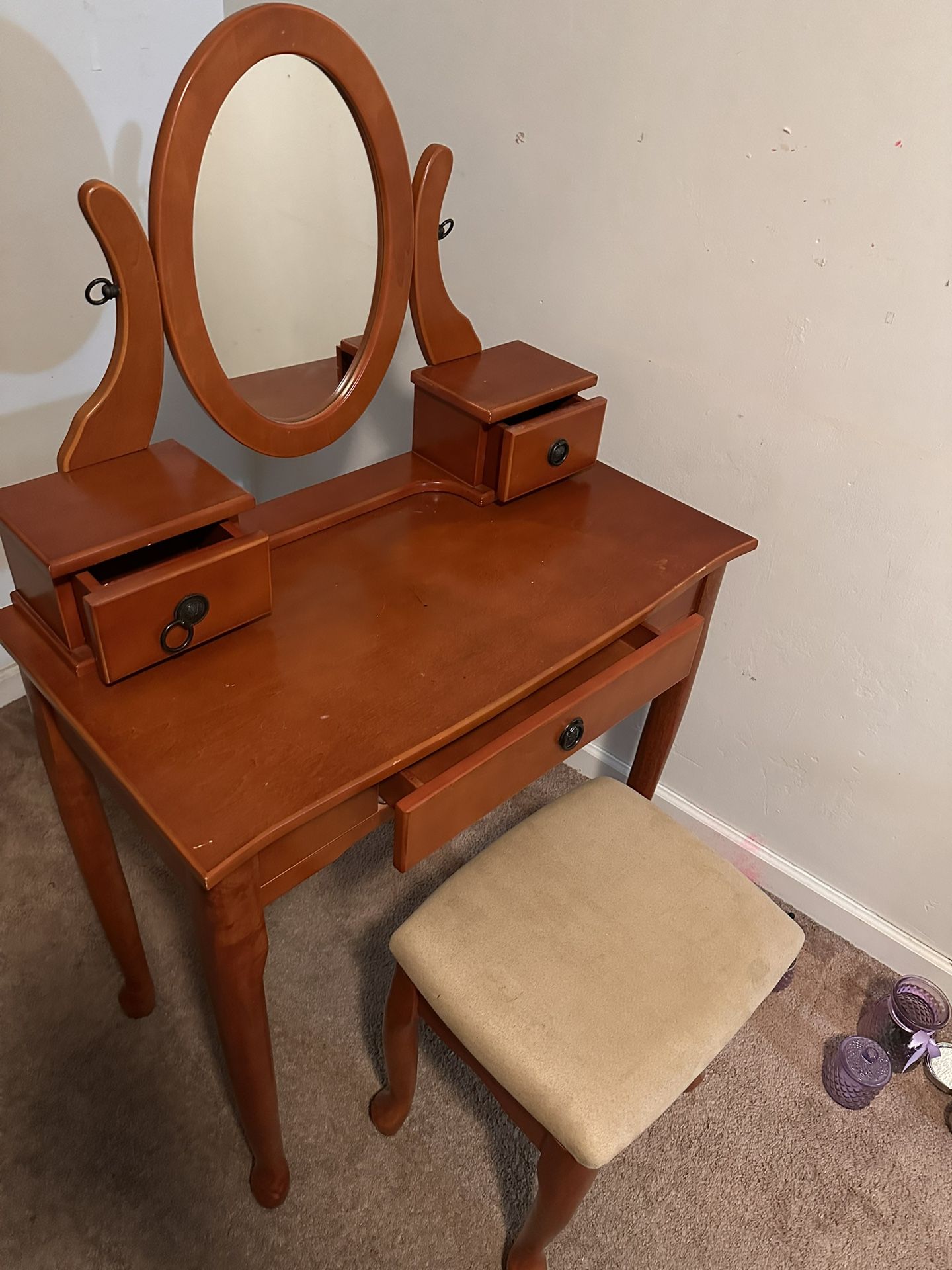 Vintage Mirror Vanity