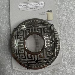 Yankee Candle Illuma-Lid Jar Candle Topper Greek Isle