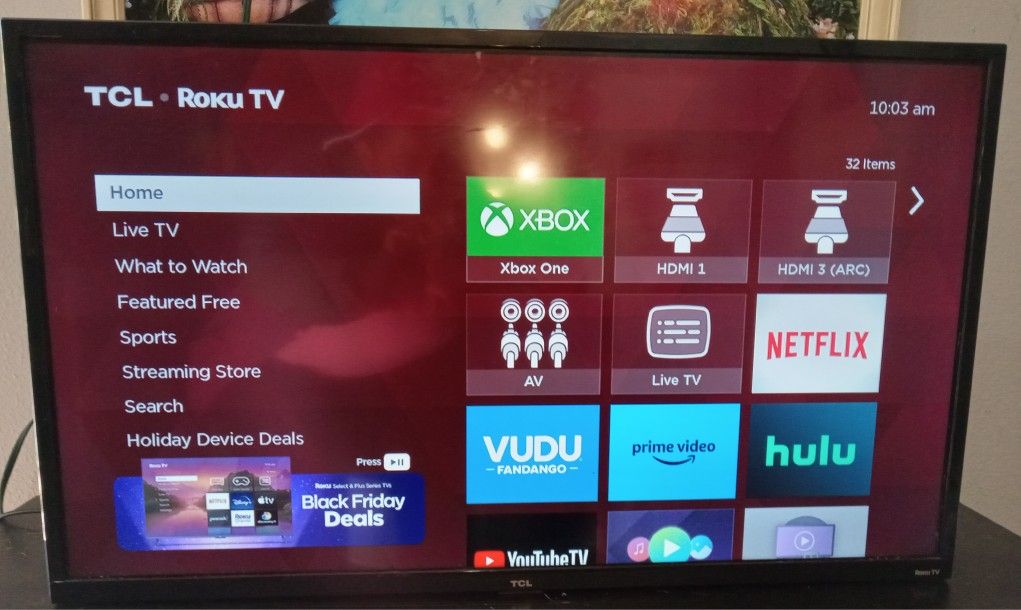 30' TCL Roku TV