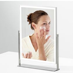 New!  Vanity Mirror with Lights, 14 inch Makeup Mirror with 3 Color Light