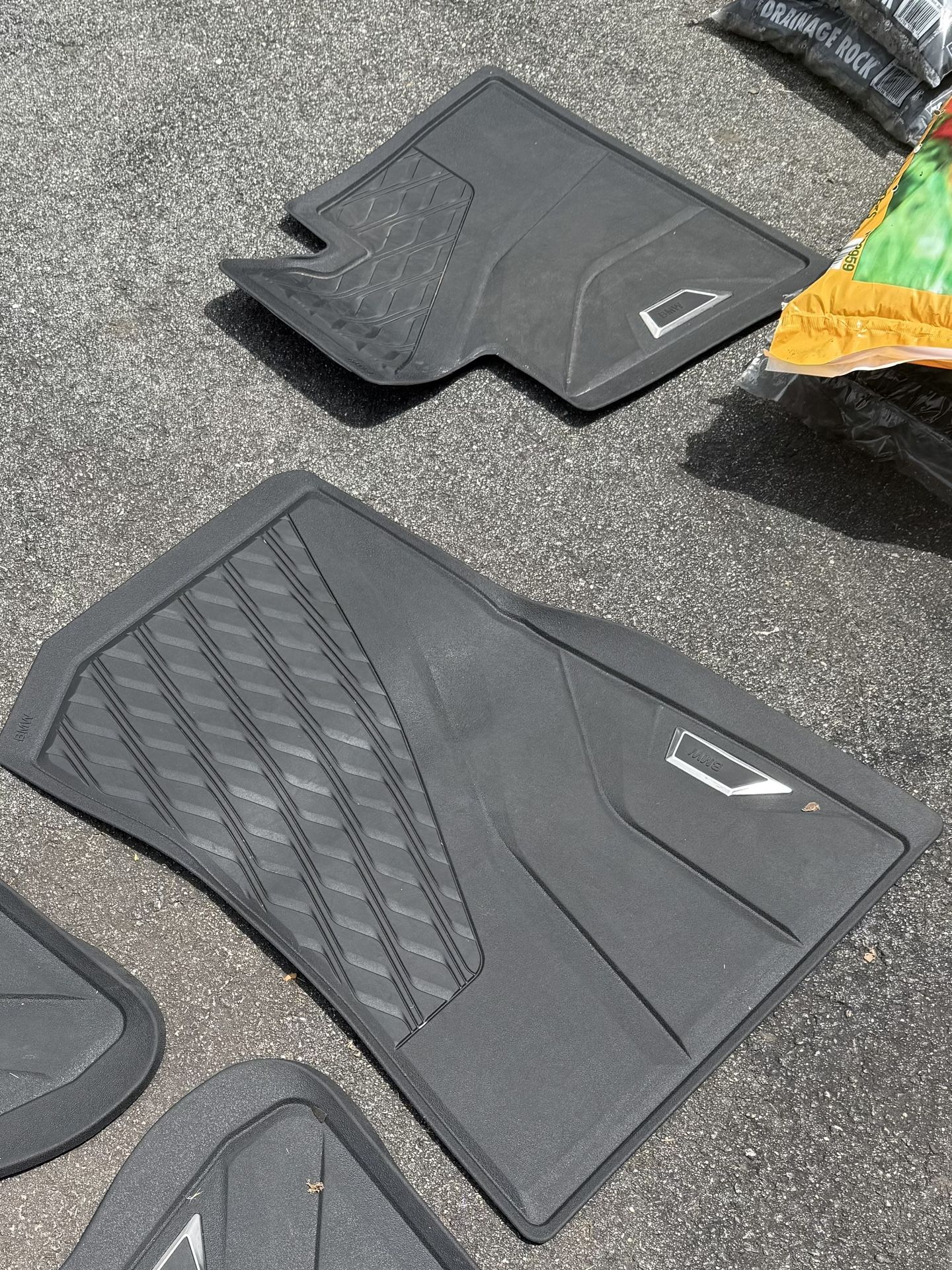 BMW All Weather Front Seat Floor Mats (2019-2024 X5, X6, X7)