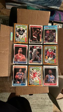 Mixed Sports Trading Cards Lot of 9