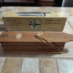 Turkey Call- Vintage P.S OLT CO. G.B 110