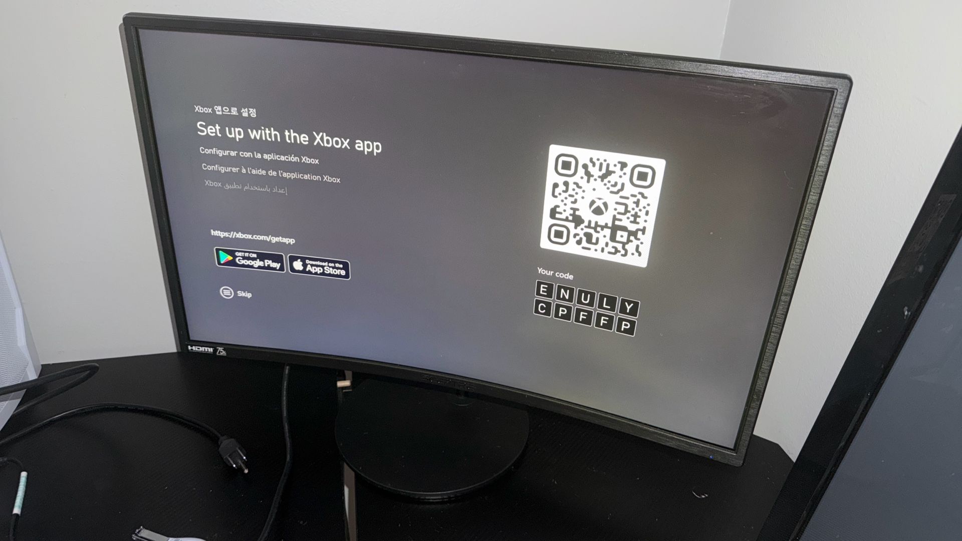 Sceptre Curved 24-inch gaming monitor