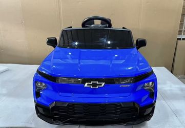 24V 2 Seater Ride on Car Toy - Licensed Chevrolet Ride On Truck Car, Electric Car Toy w/Parent Remote Control, 4-Wheeler Suspension, 3 Speeds, Led Lig