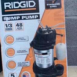 Ridgid Sump Pump 