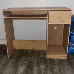 Desk with Keyboard Tray and Drawer 