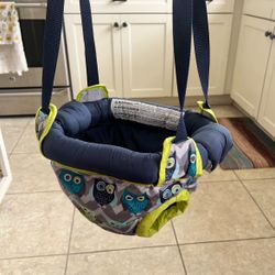 Baby Doorway Jumper_"Owl" pattern