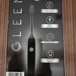 Gleem Rechargeable Toothbrush.  Midnight Black 