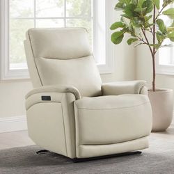 Gliman Creek Furniture Sanders Leather Power Recliner with Power Headrest $399.99