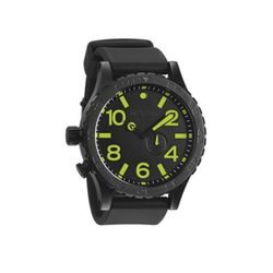51-30 Tide Black Dial Black PVD Men's Watch A0581256