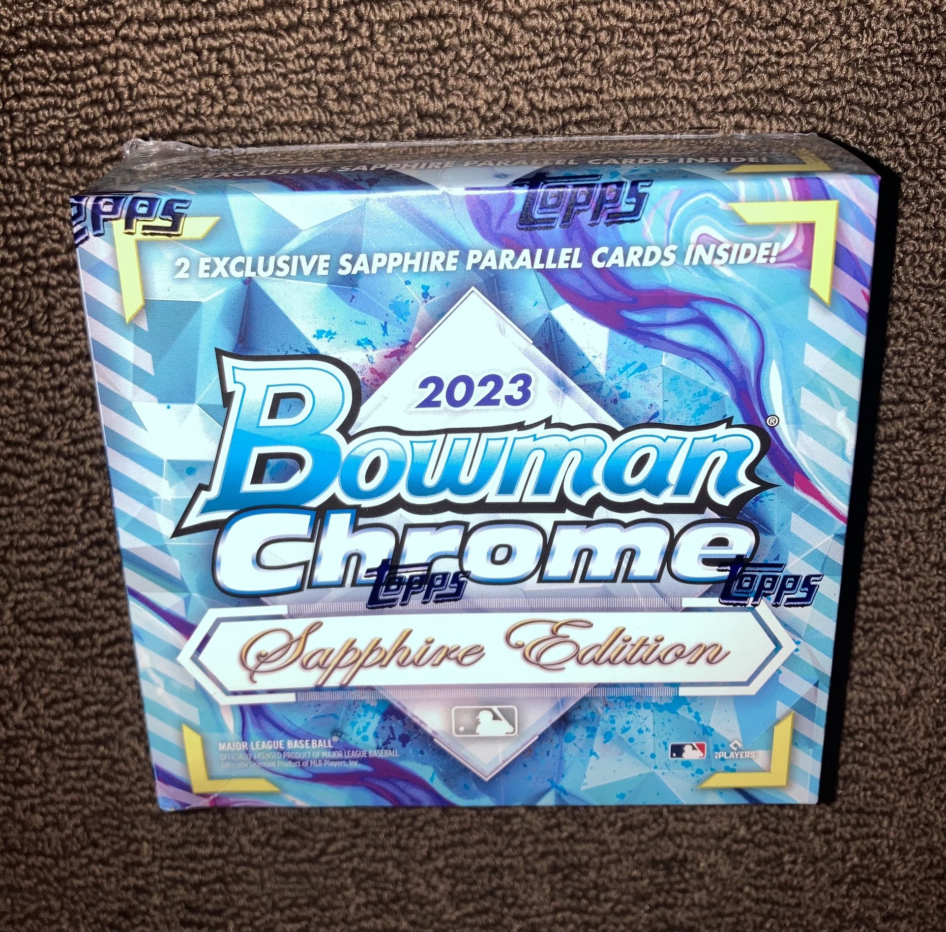 2023 Topps Bowman Chrome Sapphire Baseball Hobby Box