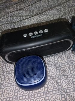 Both led Bluetooth speakers