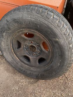 Spare Tire 6 Lug