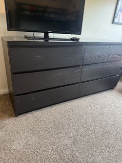 Black dresser