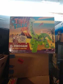 Excel Dinosaur With Activity Center Connectable Small Animal Home
