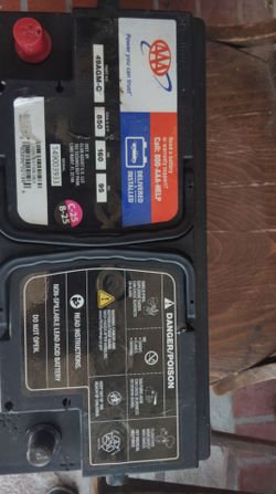 AAA 49AGM-C AGM Car Battery 850 CCA