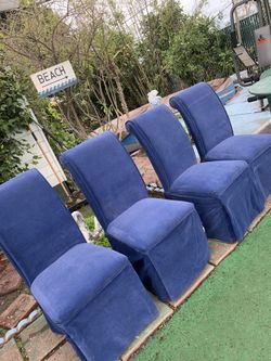 4 matching chairs