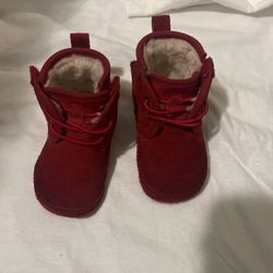 Shoes  Size 02/03 UGG Neumel Chukka Boot - Baby / Toddler - Samba Red