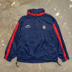 1990s Atletica Chivas Warm Up Windbreaker