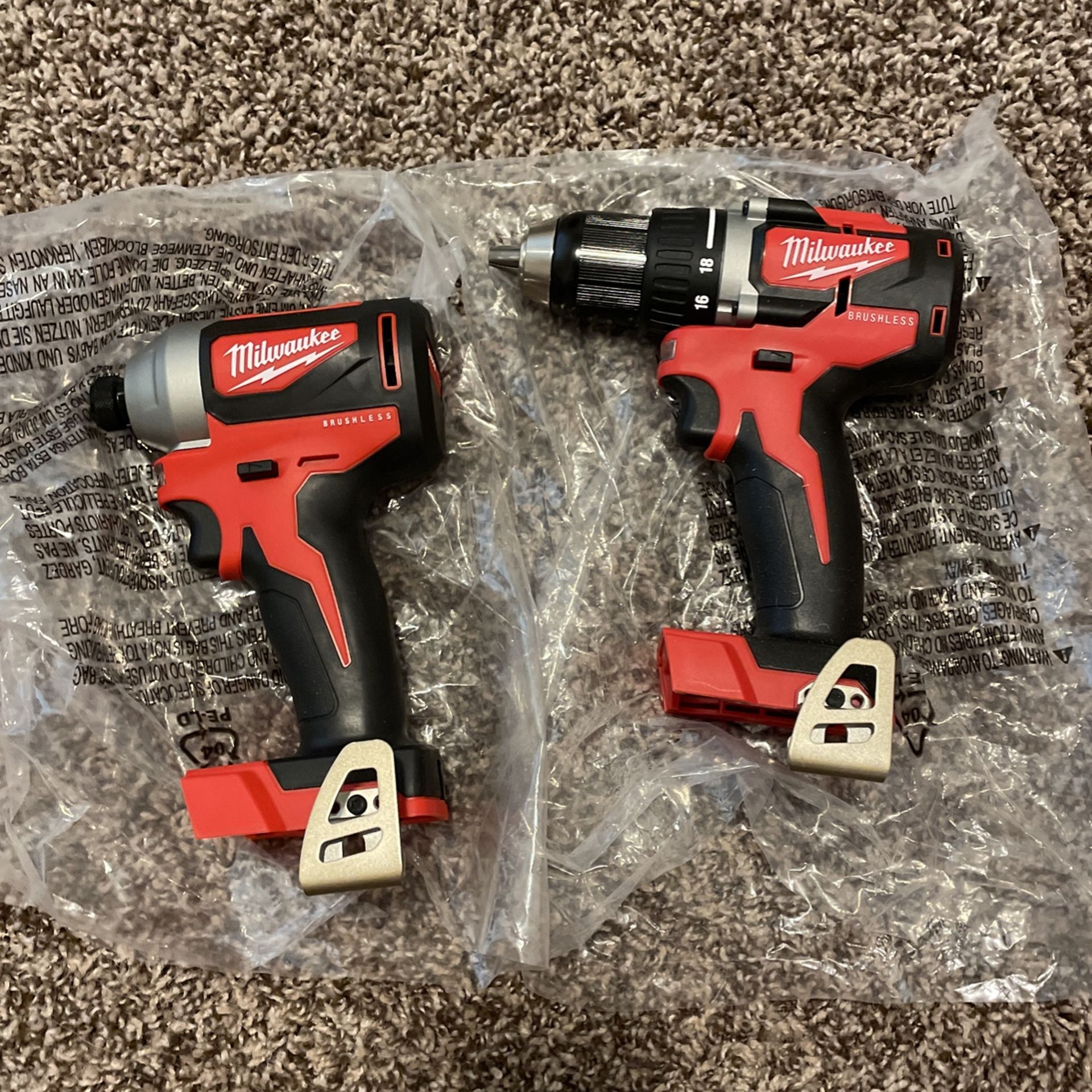 Milwaukee Impact Driver And Drill