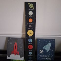 Outer Space Wall Art