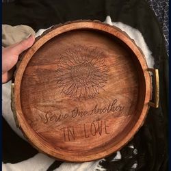 Food serving stand (made by Real Wood)