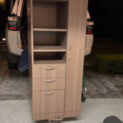Lockable Office or Closet Hutch