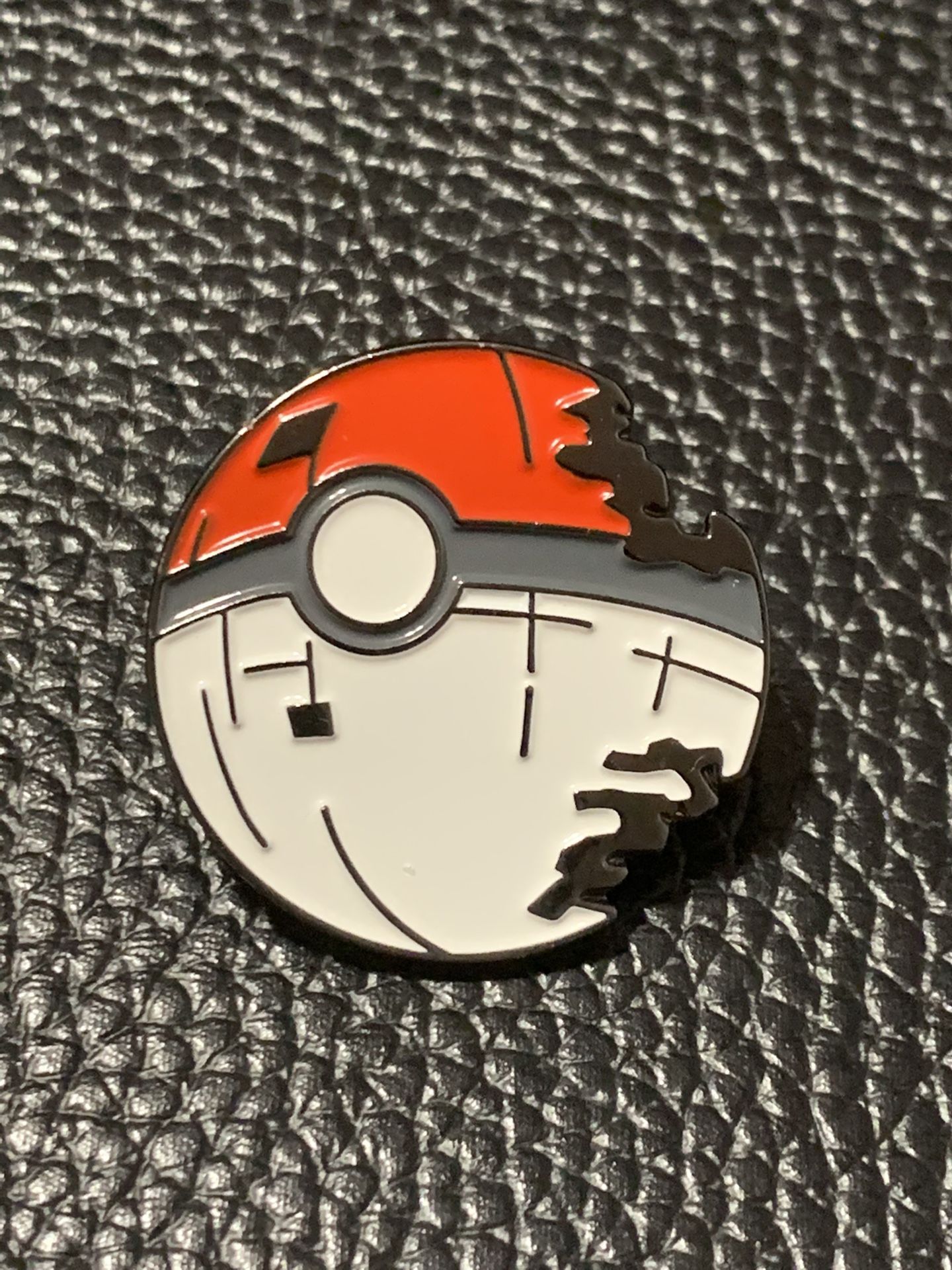 Pokemon Poke Ball Death Star Enamel Pin Star Wars Pokémon